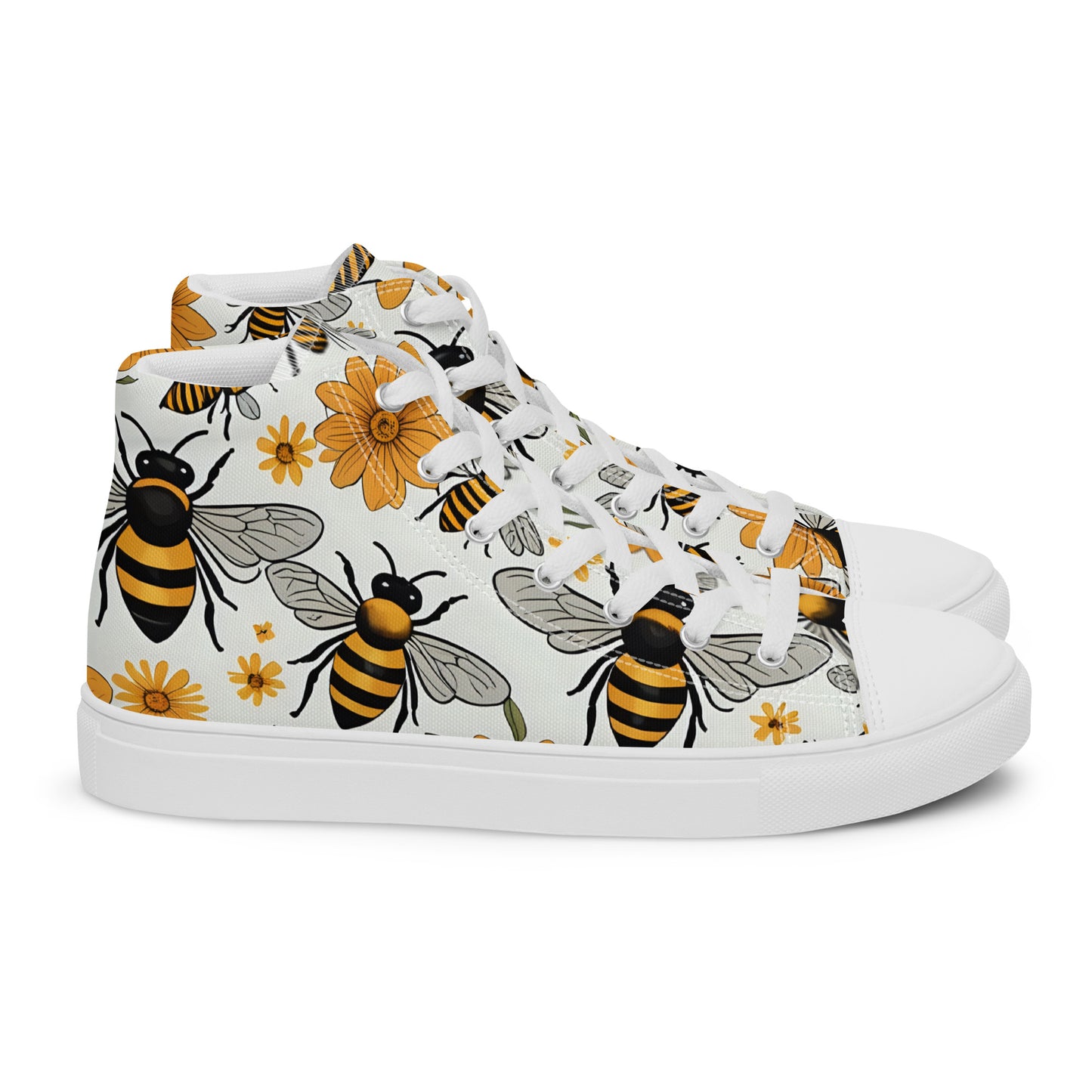 Women’s Queen Bee High Top Canvas Shoes