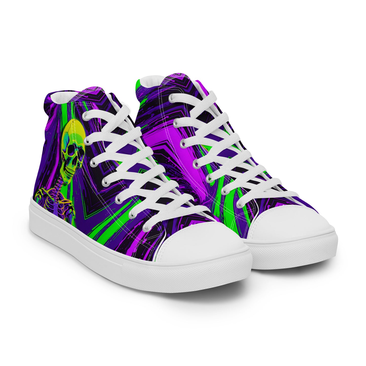 Women’s Toxic Grave high top canvas shoes