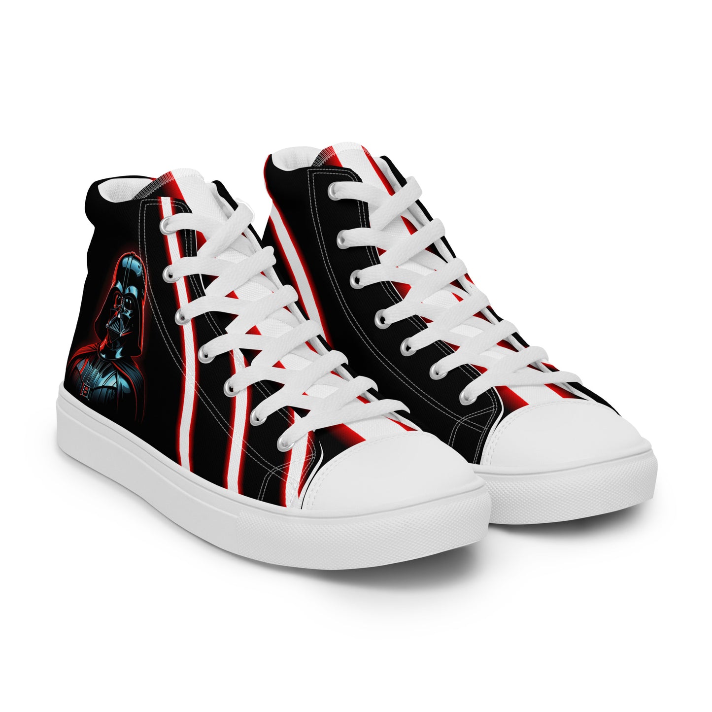 Women’s "Dark Evader" high top canvas shoes