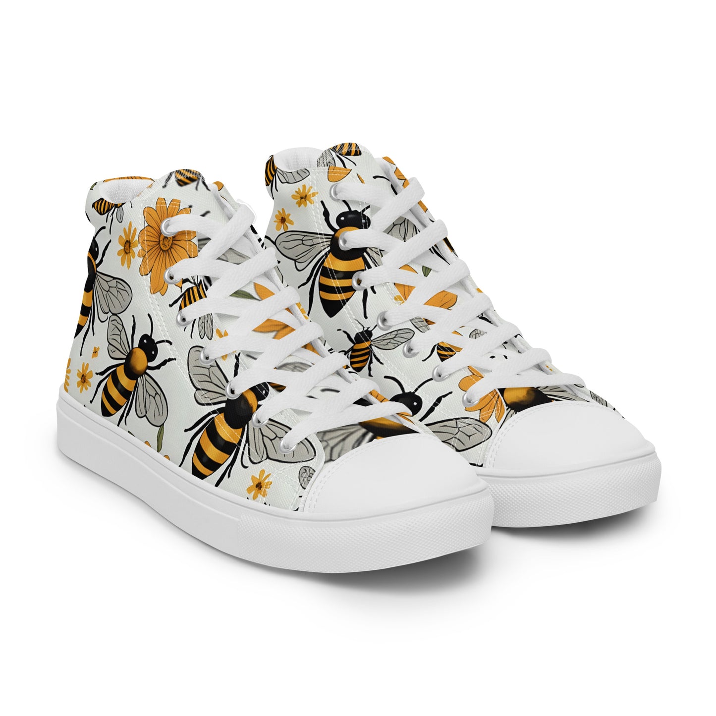 Women’s Queen Bee High Top Canvas Shoes