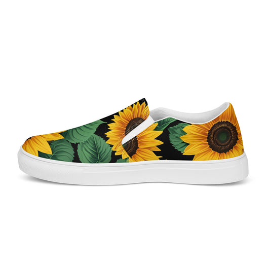 Women’s Sun Flower slip-ons