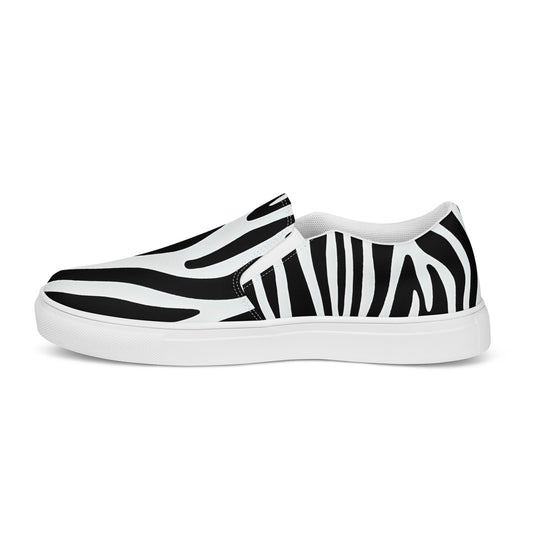 Women’s Zebra Print slip-ons