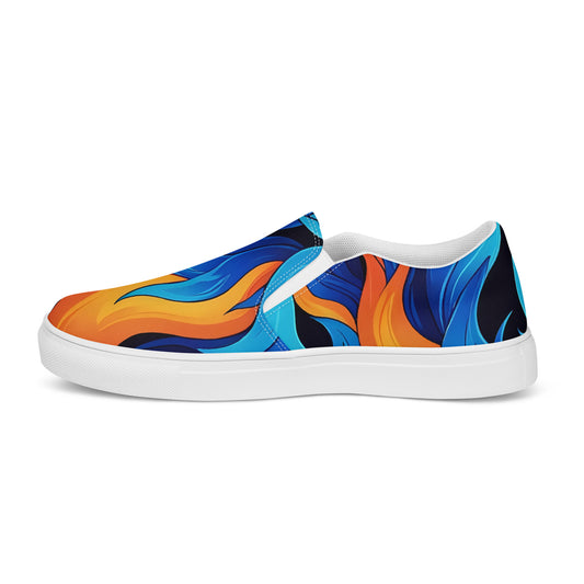 Women’s Surreal Flame slip-ons